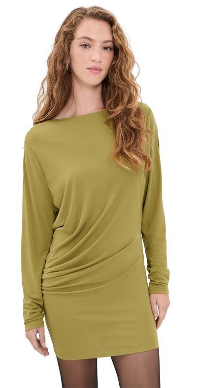 Ronny Kobo Ronny Kobo Nia Dress Olive
