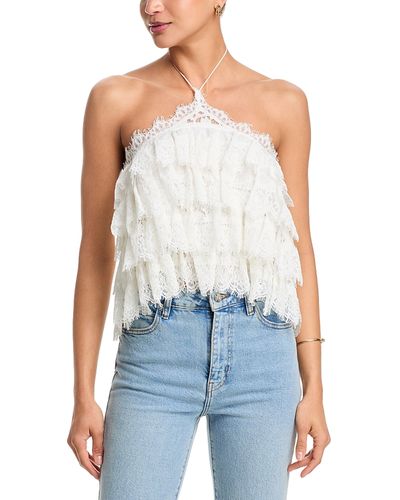 Ronny Kobo Ronny Kobo Ophelia Tiered Ruffled Top
