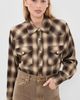 Ronny Kobo Ronny Kobo Tatie Button Down Shirt Brown Multi - 2