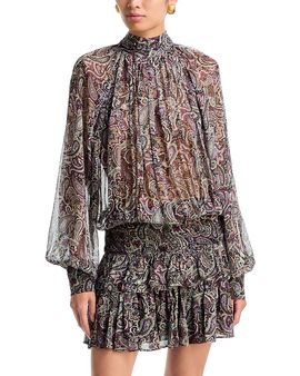 Ronny Kobo Ronny Kobo Tonchi Blouson Mini Dress