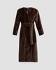 Ronny Kobo Women's Cady Faux-Fur Coat - 1
