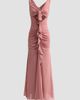Ronny Kobo Women's Carnelian Ruffle Cut Out Maxi Dress - 1