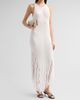 Ronny Kobo Women's Charon Fringe Maxi Dress - 4