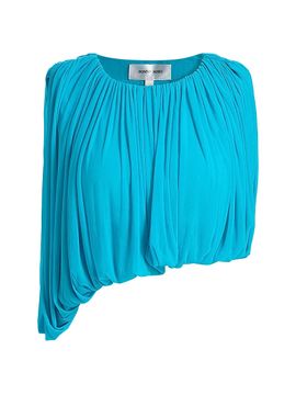 Ronny Kobo Women's Chelly Ruched Crop Top