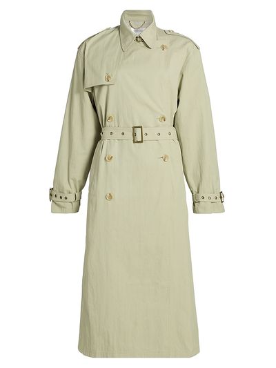Ronny Kobo Women's Cohen Double-Breasted Belted Raincoat