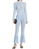Ronny Kobo Women's Dallas Rib-Knit High-Rise Flared Pants - 2