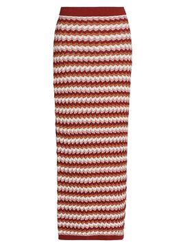 Ronny Kobo Women's Drake Knit Midi-Skirt