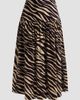 Ronny Kobo Women's Feyre Zebra-Striped Drop-Waist Skirt - 1