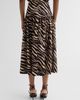 Ronny Kobo Women's Feyre Zebra Stripe Drop Waist Skirt - 3