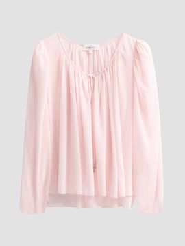 Ronny Kobo Women's Ivette Tie-Front Top
