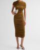 Ronny Kobo Women's Janel Ruched Midi Dress - 2