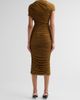 Ronny Kobo Women's Janel Ruched Midi Dress - 3