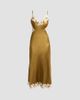 Ronny Kobo Women's Lalita Stretch-Silk A-Line Midi Dress - 1