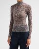 Ronny Kobo Women's Lorden Paisley Mesh Top - 4