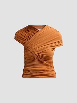 Ronny Kobo Women's Montana Draped Top