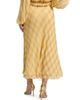Ronny Kobo Women's Morrigan Shadow Plaid A-Line Maxi Skirt - 5