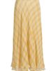 Ronny Kobo Women's Morrigan Shadow Plaid A-Line Maxi Skirt - 8