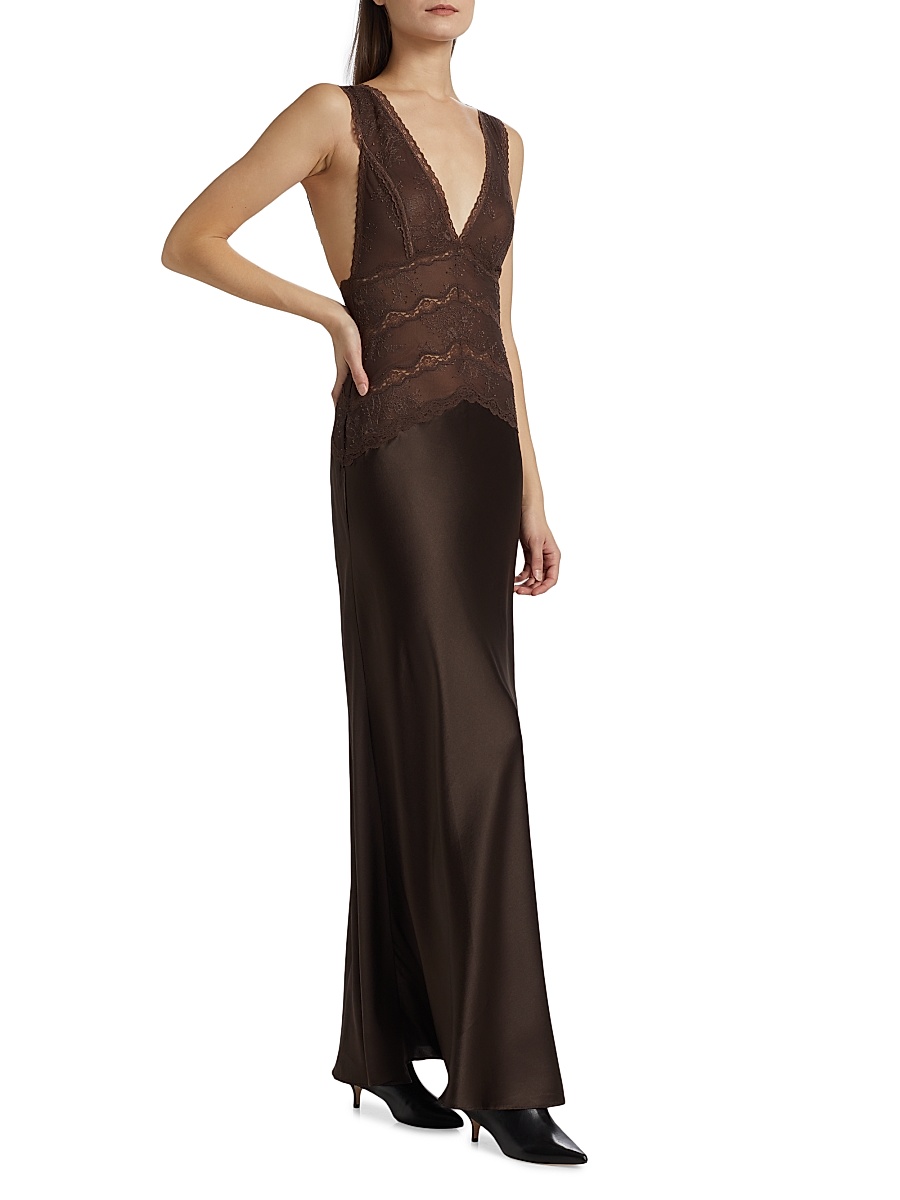 nalla maxi dress brown Ronny Kobo Items included:Pants Only blue beauty bouquet mini This beautiful brown off Collection_Cielden