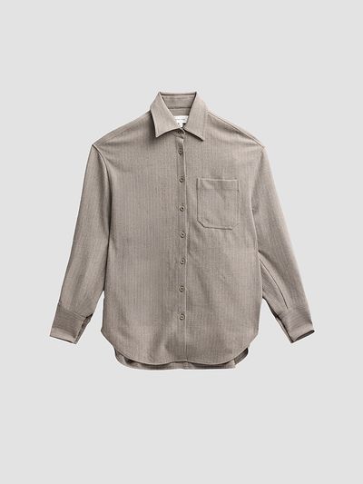 Ronny Kobo Women's Niall Striped Shirt