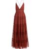 Ronny Kobo Women's Rune Tiered Lace-Trimmed Maxi Dress - 1