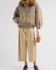 Ronny Kobo Women's Savannah Tweed Faux Fur Collar Jacket - 2