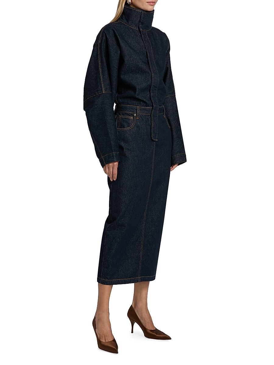 ronny kobo sebastian denim dress Sebastian Denim Dress
