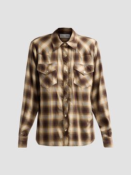 Ronny Kobo Women's Tatie Plaid Shirt