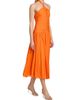 Ronny Kobo Women's Wrenley Ruched Halter Midi-Dress - 4