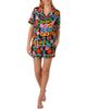 Room Service Pjs Room Service Pjs Piped Print Short Pajamas - 1