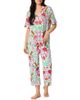 Room Service Pjs Room Service Pjs Print Crop Pajamas - 1
