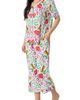 Room Service Pjs Room Service Pjs Print Crop Pajamas - 3