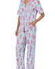 Room Service Pjs Room Service Pjs Print Long Pajamas - 3
