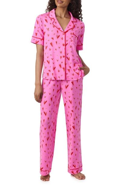 Room Service Pjs Room Service Pjs Short Sleeve Notch Collar Pajama Set