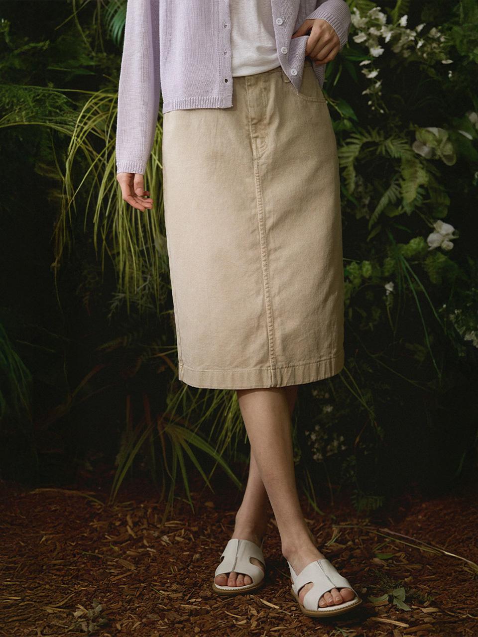 ROOMPACKER Pigment Midi Skirt ([RR]164)