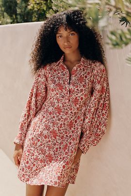 Ro's Garden Chloe 100% Cotton Mini Dress