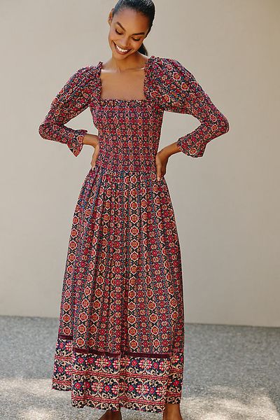 Ro's Garden Jocelyn 100% Cotton Midi Dress