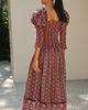 Ro's Garden Jocelyn 100% Cotton Midi Dress - 3