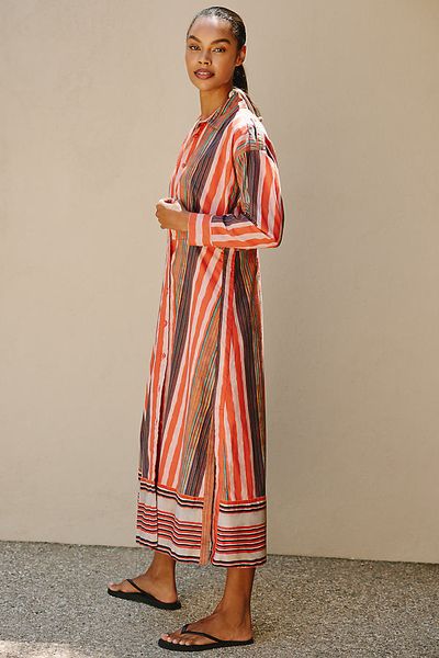 Ro's Garden Jodhpur 100% Cotton Midi Dress
