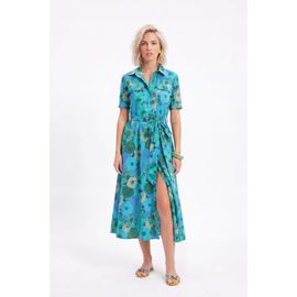 Ro's Garden Ro's Garden Crispy Cotton Sutton Maxi Dress