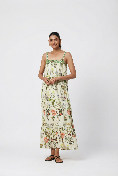 Ro's Garden Ro's Garden Emb Natasha Maxi Dress