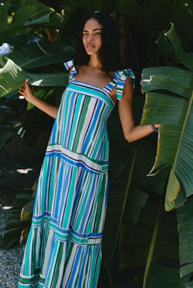 Ro's Garden Vail Cotton Midi Dress
