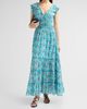 Ro's Garden Women's Hilda Floral Cotton Maxi Dress - 2