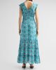 Ro's Garden Women's Hilda Floral Cotton Maxi Dress - 3