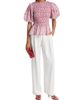 Ro's Garden Women's Luz Floral Cotton Peplum Top - 2
