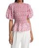 Ro's Garden Women's Luz Floral Cotton Peplum Top - 3