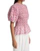 Ro's Garden Women's Luz Floral Cotton Peplum Top - 4