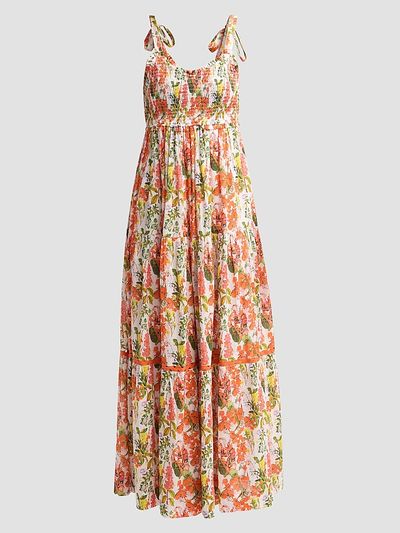 Ro's Garden Women's Reece Floral Cotton Maxi Dress