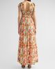 Ro's Garden Women's Reece Floral Cotton Maxi Dress - 3