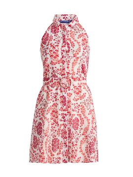 Ro's Garden Women's Regina Floral Cotton Minidress