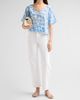 Ro's Garden Women's Salem Floral Cotton Top - 2